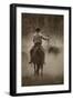 Cowboy Named Bronco-Barry Hart-Framed Art Print