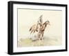 Cowboy On Horseback-Charles Marion Russell-Framed Giclee Print