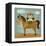 Cowboy Owl on Horse-Nancy Lee-Framed Stretched Canvas