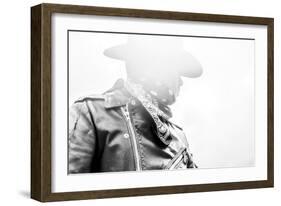 Cowboy Portrait-Paige Craig-Framed Giclee Print