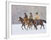 Cowboy Riding Horse, Shell, Wyoming, USA-Terry Eggers-Framed Photographic Print