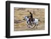 Cowboy Riding the Range-Terry Eggers-Framed Premium Photographic Print