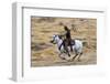 Cowboy Riding the Range-Terry Eggers-Framed Premium Photographic Print