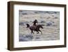 Cowboy Riding the Range-Terry Eggers-Framed Premium Photographic Print