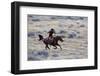 Cowboy Riding the Range-Terry Eggers-Framed Premium Photographic Print