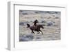 Cowboy Riding the Range-Terry Eggers-Framed Premium Photographic Print