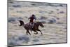 Cowboy Riding the Range-Terry Eggers-Mounted Premium Photographic Print