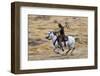 Cowboy Riding the Range-Terry Eggers-Framed Photographic Print