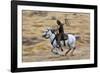 Cowboy Riding the Range-Terry Eggers-Framed Photographic Print