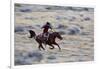 Cowboy Riding the Range-Terry Eggers-Framed Photographic Print