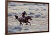 Cowboy Riding the Range-Terry Eggers-Framed Photographic Print