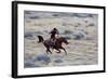 Cowboy Riding the Range-Terry Eggers-Framed Photographic Print