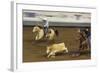 Cowboy Rodeo Competition, Oklahoma City, Oklahoma, USA-Walter Bibikow-Framed Photographic Print