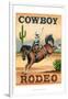 Cowboy Rodeo-Ethan Harper-Framed Premium Giclee Print