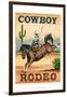 Cowboy Rodeo-Ethan Harper-Framed Premium Giclee Print