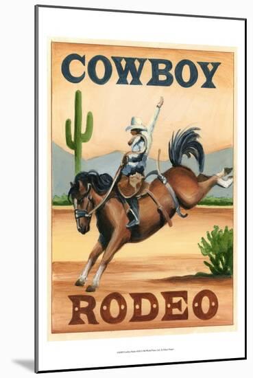 Cowboy Rodeo-Ethan Harper-Mounted Art Print