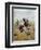 Cowboy Roping a Steer-Charles Marion Russell-Framed Premium Giclee Print