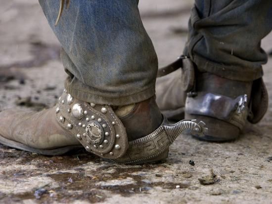 'Cowboy's Spurs. Sombrero Ranch, Craig, Colorado' Photographic Print ...