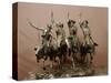 Cowboy Sculpture-Frederic Sackrider Remington-Stretched Canvas