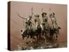 Cowboy Sculpture-Frederic Sackrider Remington-Stretched Canvas