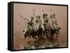 Cowboy Sculpture-Frederic Sackrider Remington-Framed Stretched Canvas