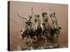 Cowboy Sculpture-Frederic Sackrider Remington-Stretched Canvas