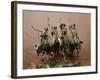 Cowboy Sculpture-Frederic Sackrider Remington-Framed Photographic Print