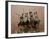 Cowboy Sculpture-Frederic Sackrider Remington-Framed Photographic Print