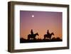 Cowboy Silhouettes-Darrell Gulin-Framed Photographic Print