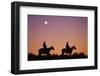 Cowboy Silhouettes-Darrell Gulin-Framed Photographic Print