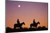 Cowboy Silhouettes-Darrell Gulin-Mounted Photographic Print