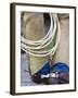 Cowboy Spurs and Chaps, Judith Gap, Montana, USA-Chuck Haney-Framed Premium Photographic Print