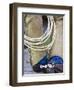 Cowboy Spurs and Chaps, Judith Gap, Montana, USA-Chuck Haney-Framed Photographic Print