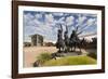 Cowboy Statue, Coming Through the Rye, Oklahoma City, Oklahoma, USA-Walter Bibikow-Framed Photographic Print