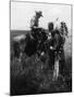 Cowboy Trading with Indians Using Sign Language - Tucumcari, NM-Lantern Press-Mounted Art Print