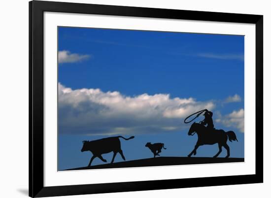 Cowboy-null-Framed Photographic Print