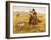 Cowboy-Lee Dubin-Framed Giclee Print