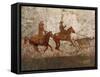 Cowboys 1-Sokol-Hohne-Framed Stretched Canvas