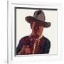 Cowboys and Indians: John Wayne, c.1986-Andy Warhol-Framed Giclee Print