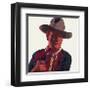 Cowboys and Indians: John Wayne, c.1986-Andy Warhol-Framed Giclee Print