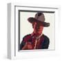 Cowboys and Indians: John Wayne, c.1986-Andy Warhol-Framed Giclee Print