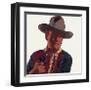 Cowboys and Indians: John Wayne, c.1986-Andy Warhol-Framed Giclee Print