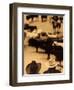 Cowboys at Indoor Rodeo, Fort Worth, Texas, USA-Walter Bibikow-Framed Photographic Print