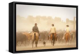 Cowboys Best Friend-Dan Ballard-Framed Stretched Canvas