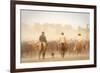 Cowboys Best Friend-Dan Ballard-Framed Photographic Print