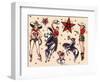 Cowboys & Cowgirls, Authentic Rodeo Tatooo Flash by Norman Collins, aka, Sailor Jerry-Piddix-Framed Art Print