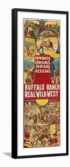 Cowboys, Cowgirls, Indians-null-Framed Art Print