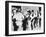 Cowboys Drinking in a Texas Saloon, C.1890-null-Framed Photographic Print