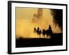 Cowboys Driving Wild Horses, Burns, Oregon, USA-Steve Terrill-Framed Photographic Print