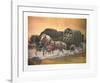 Cowboys Duet Home on the Range-Rockwell Smith-Framed Collectable Print